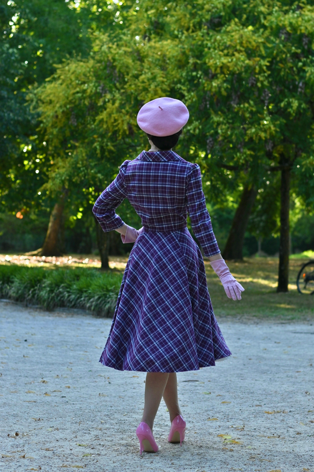 Lowe Tartan Swing Dress in Extended Sizing